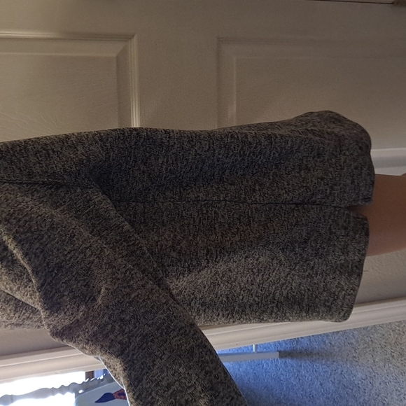 NWOT Haggar Mens XL Grey 1/4 Zip Long Sleeve Cool 18" Pro Pullover Sweatshirt - Picture 5 of 7